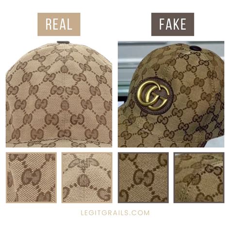 gucci hat real vs fake|is a gucci hat real.